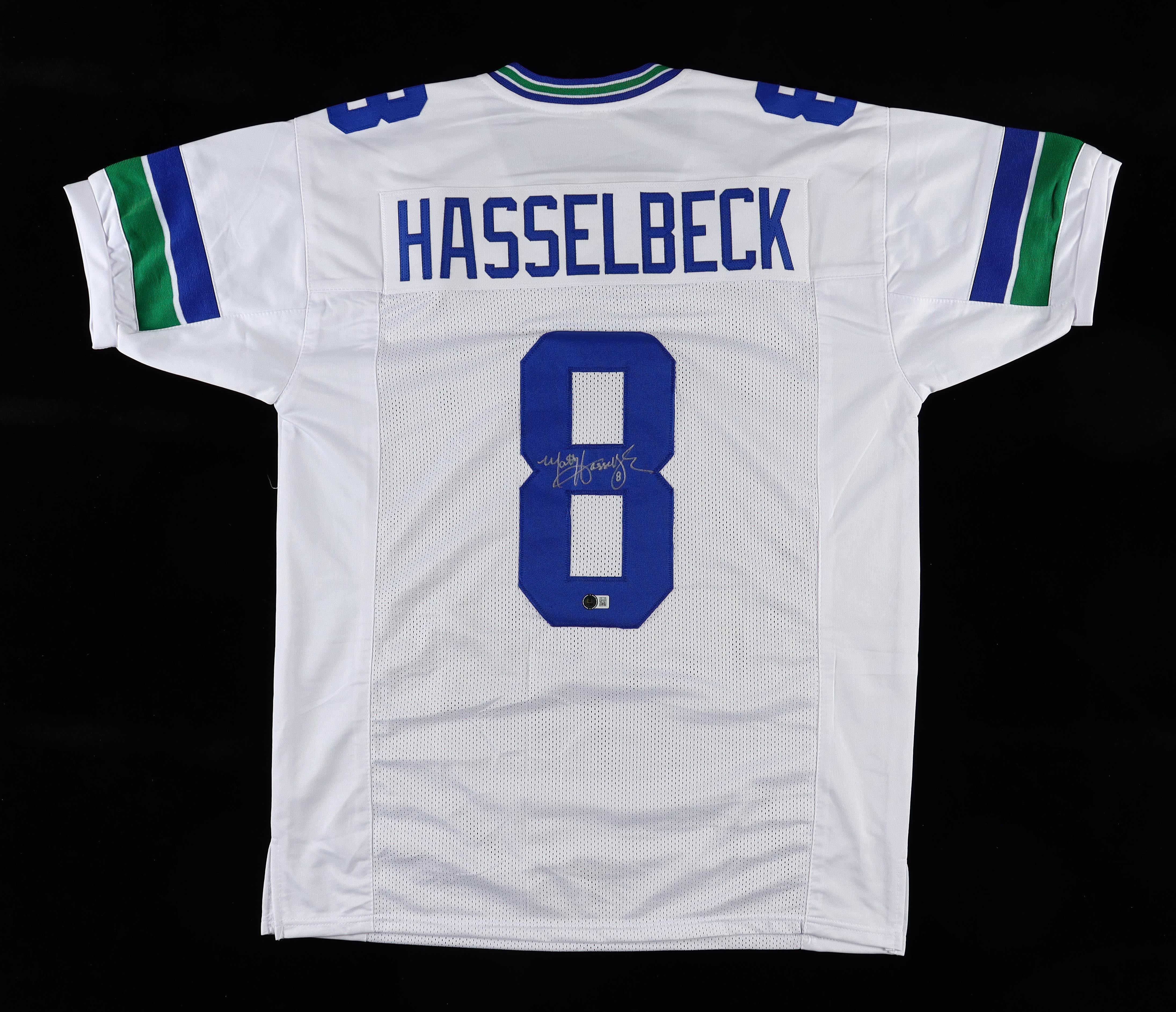 Matt Hasselbeck Signed Jersey (Beckett) at PristineAuction.com Matt Hasselbeck Signed Jersey (Beckett) at PristineAuction.com