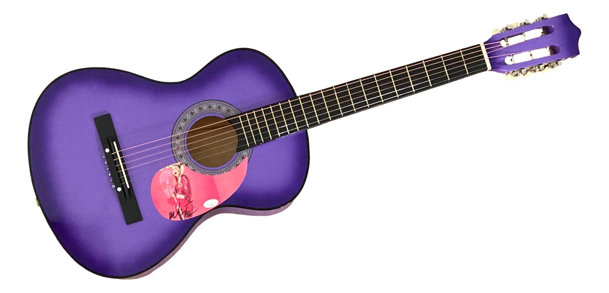 Meghan Trainor Signed 38" Acoustic Guitar (JSA) at PristineAuction.com Meghan Trainor Signed 38" Acoustic Guitar (JSA) at PristineAuction.com
