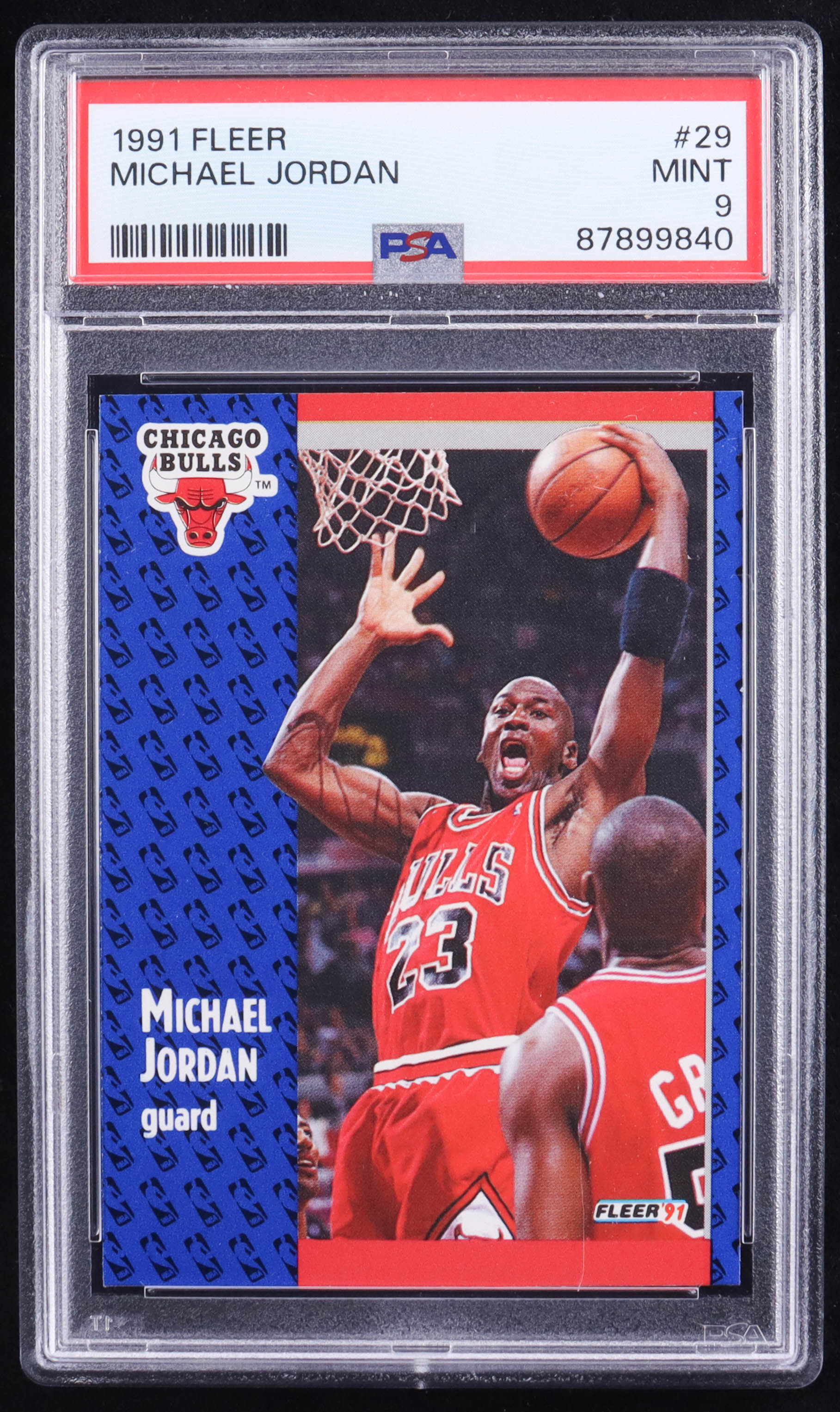 Michael Jordan 1991-92 Fleer #29 (PSA 9) at PristineAuction.com Michael Jordan 1991-92 Fleer #29 (PSA 9) at PristineAuction.com