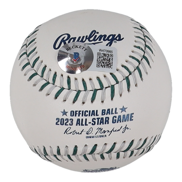 Ronald Acuna Jr. Signed 2023 All-Star Game Baseball (Beckett) at PristineAuction.com Ronald Acuna Jr. Signed 2023 All-Star Game Baseball (Beckett) at PristineAuction.com