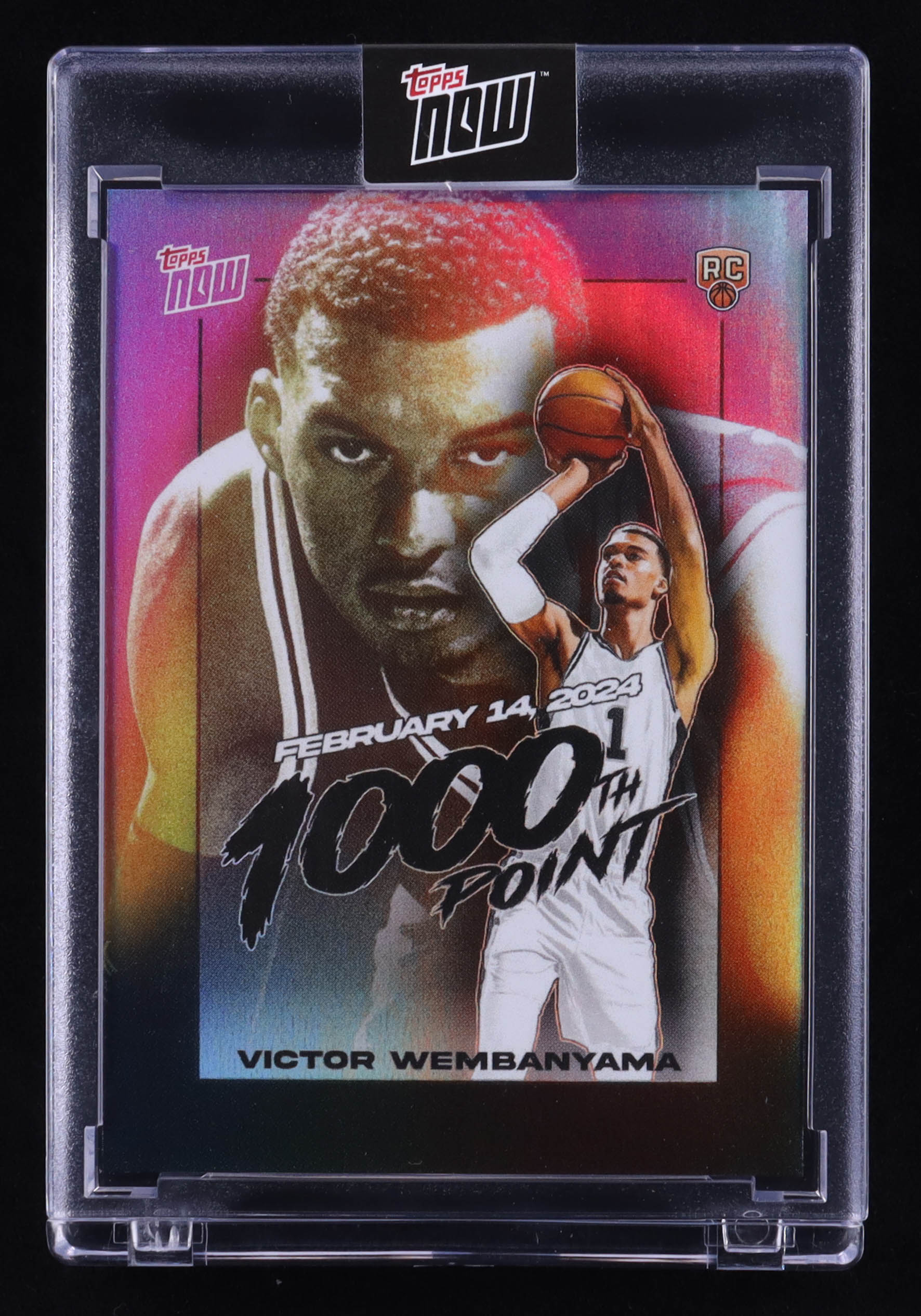 Victor Wembanyama 2023-24 Topps Now Victor Wembanyama #VW1 RC at PristineAuction.com Victor Wembanyama 2023-24 Topps Now Victor Wembanyama #VW1 RC at PristineAuction.com