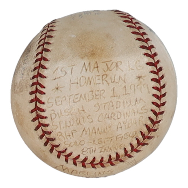 Ramon Castro Signed ONL Baseball With Extensive Inscription (JSA) at PristineAuction.com Ramon Castro Signed ONL Baseball With Extensive Inscription (JSA) at PristineAuction.com