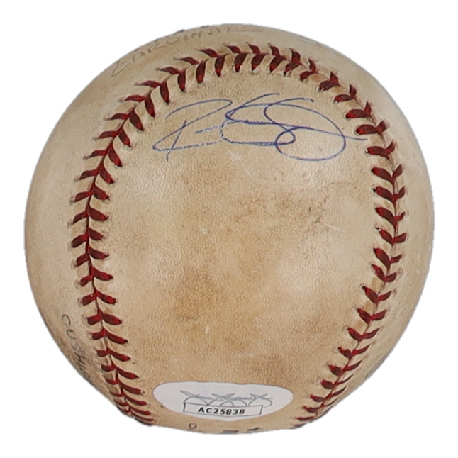 Ramon Castro Signed ONL Baseball With Extensive Inscription (JSA) at PristineAuction.com Ramon Castro Signed ONL Baseball With Extensive Inscription (JSA) at PristineAuction.com