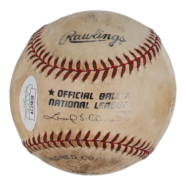 Ramon Castro Signed ONL Baseball With Extensive Inscription (JSA) at PristineAuction.com Ramon Castro Signed ONL Baseball With Extensive Inscription (JSA) at PristineAuction.com