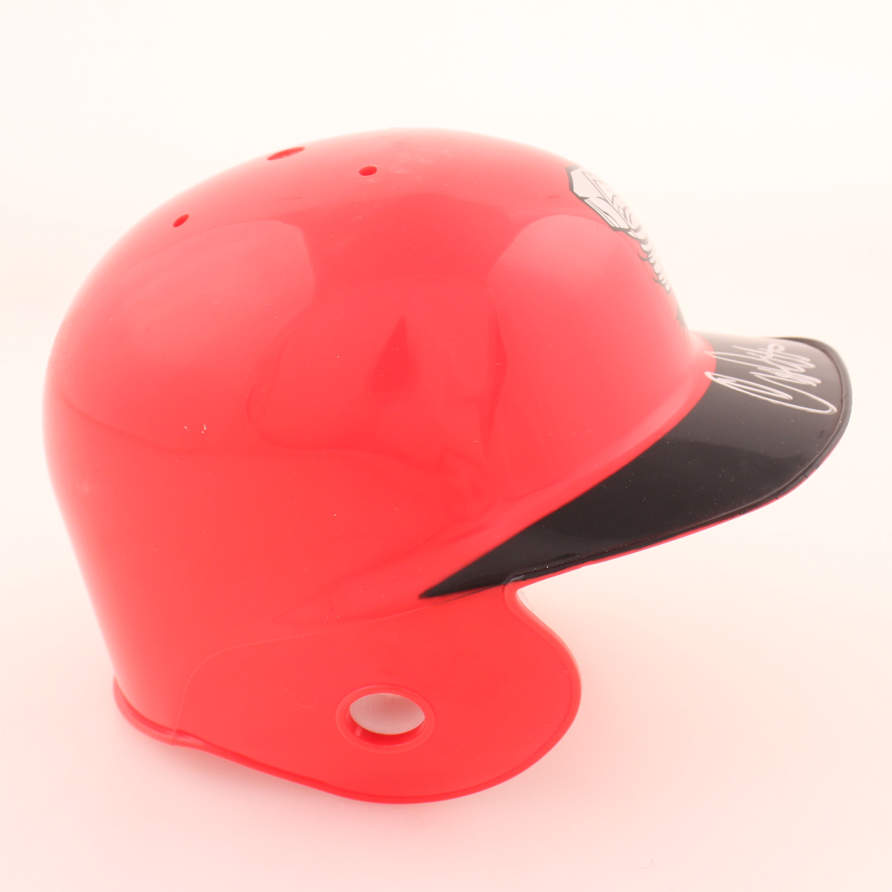 Corey Patterson Signed Lansing Lugnuts Mini Batting Helmet (Just Minors) at PristineAuction.com Corey Patterson Signed Lansing Lugnuts Mini Batting Helmet (Just Minors) at PristineAuction.com