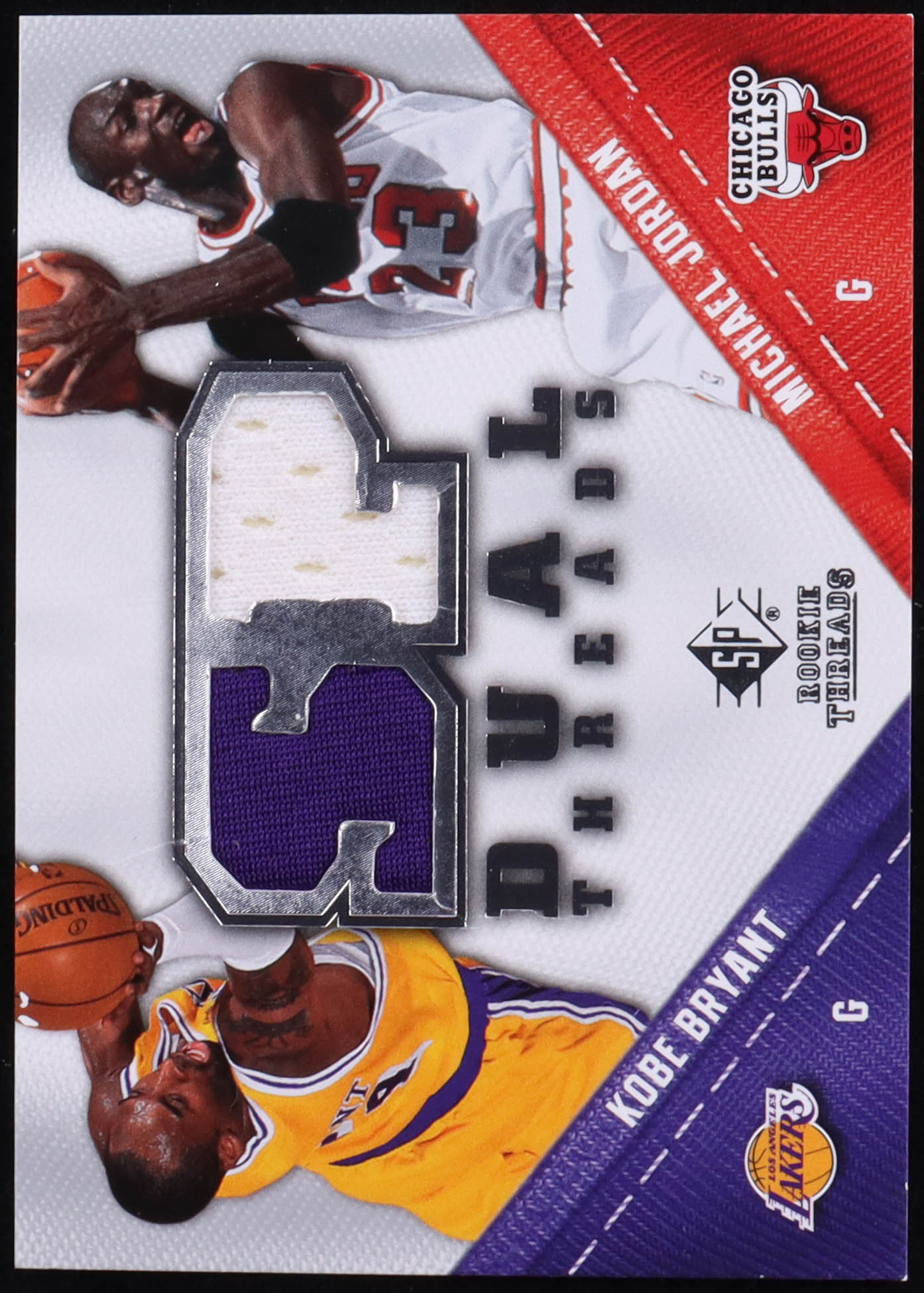 その他 NBA SP Rookie Threads Michael Jordan Michael Jordan, LeBron James, Kobe Bryant 2007-08 Upper Deck