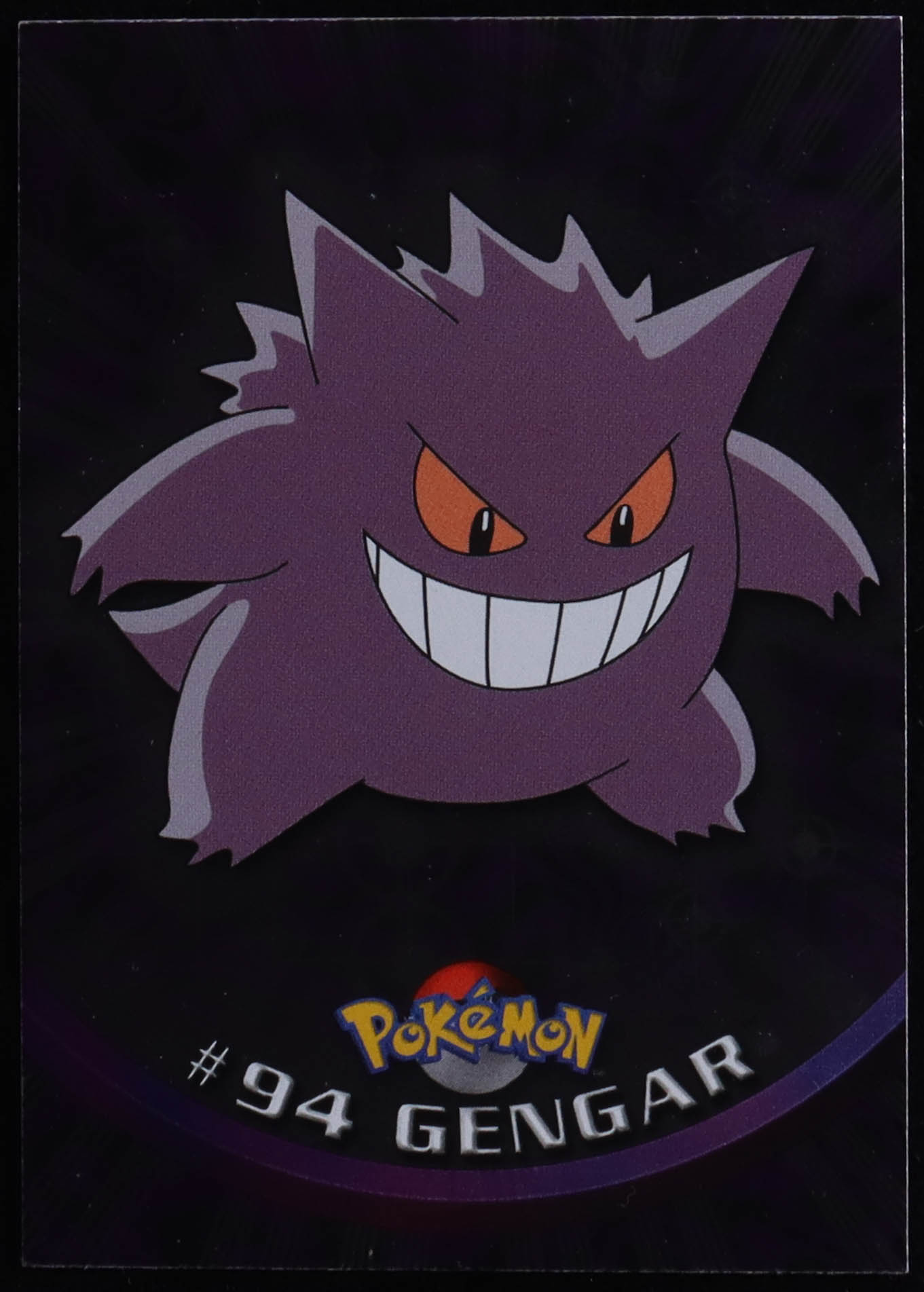 Gengar 2000 Topps Pokemon TV Animation Series 2 Foil #94 at PristineAuction.com Gengar 2000 Topps Pokemon TV Animation Series 2 Foil #94 at PristineAuction.com