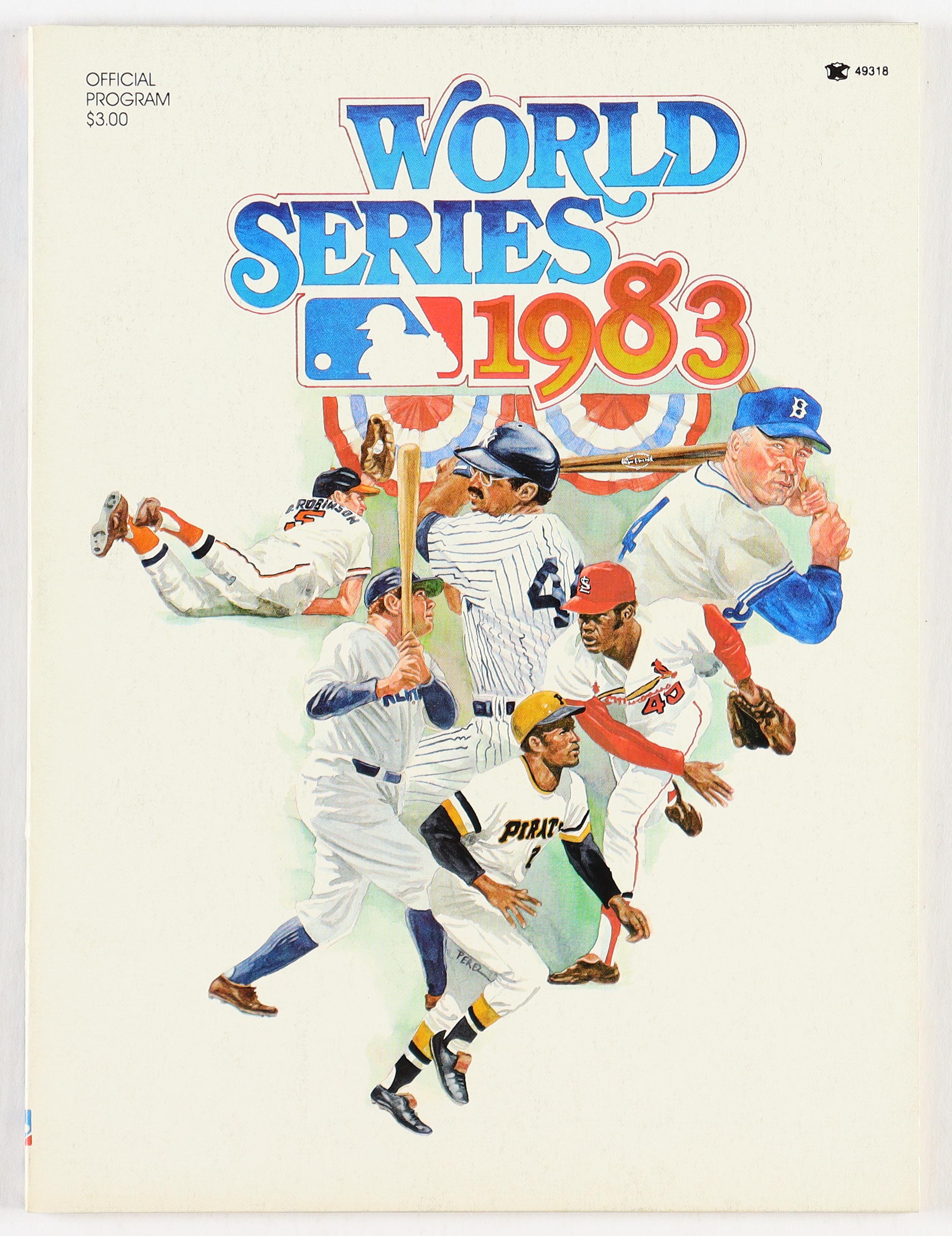 1983 World Series Official Program at PristineAuction.com 1983 World Series Official Program at PristineAuction.com