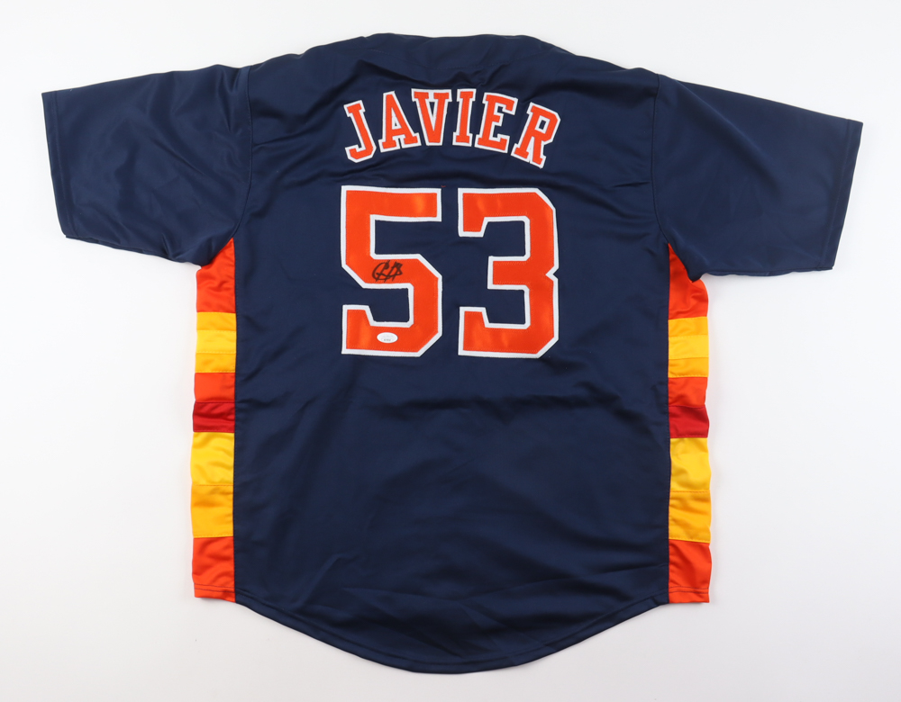 Cristian Javier Signed Jersey (JSA) at PristineAuction.com Cristian Javier Signed Jersey (JSA) at PristineAuction.com