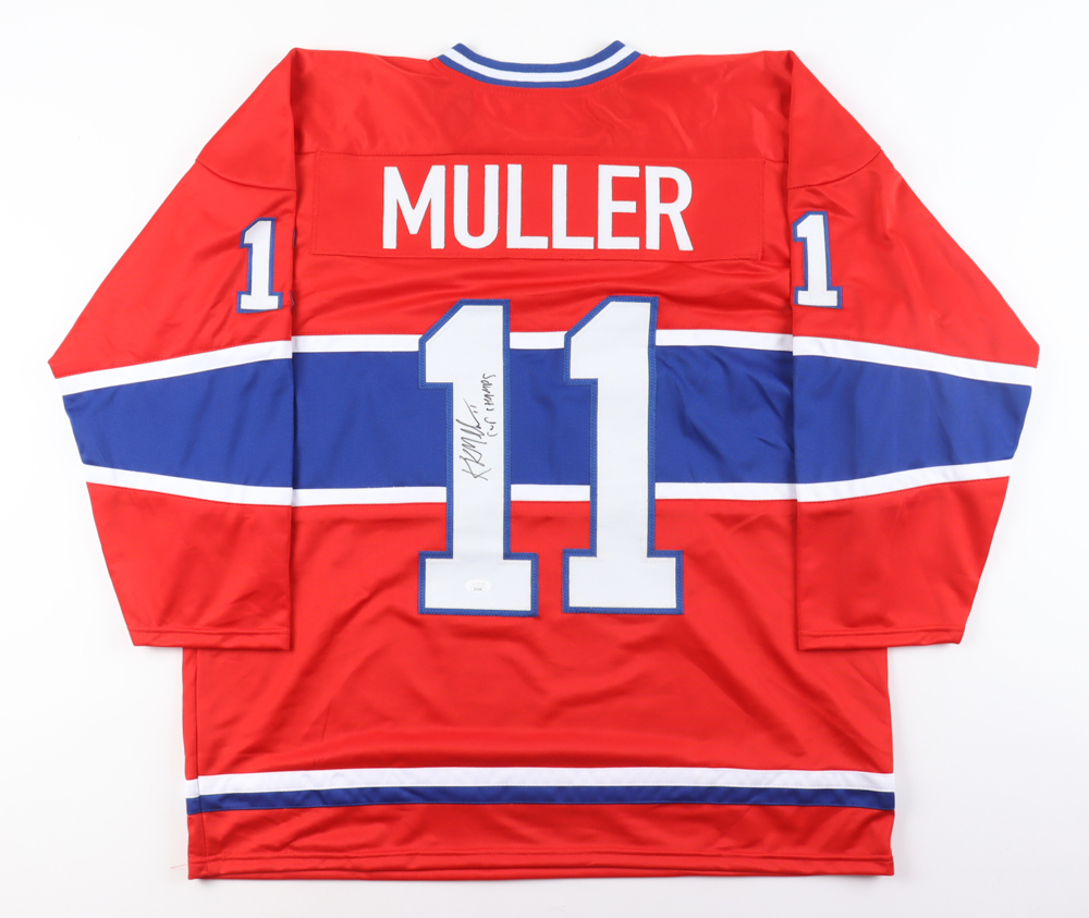 Kirk Muller Signed Jersey Inscribed "Cup Champs" (JSA) at PristineAuction.com Kirk Muller Signed Jersey Inscribed "Cup Champs" (JSA) at PristineAuction.com