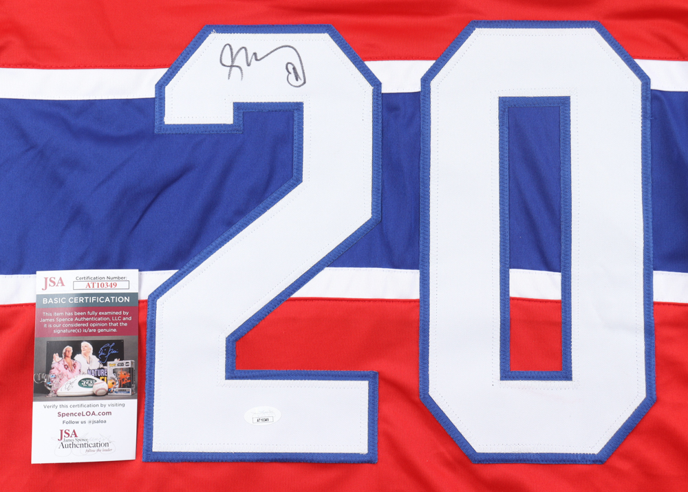 Juraj Slafkovsky Signed Jersey (JSA) at PristineAuction.com Juraj Slafkovsky Signed Jersey (JSA) at PristineAuction.com