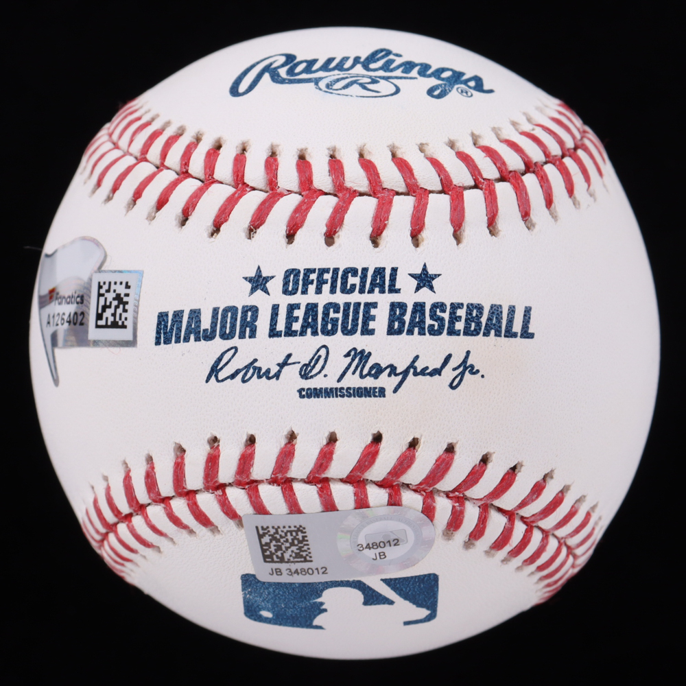 Adam Jones Signed OML Baseball With Display Case (MLB & Fanatics) at PristineAuction.com Adam Jones Signed OML Baseball With Display Case (MLB & Fanatics) at PristineAuction.com