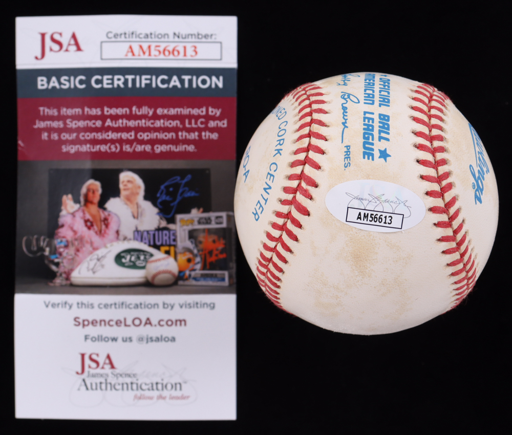 Ken Griffey Jr. Signed OAL Baseball With Display Case (JSA) at PristineAuction.com Ken Griffey Jr. Signed OAL Baseball With Display Case (JSA) at PristineAuction.com