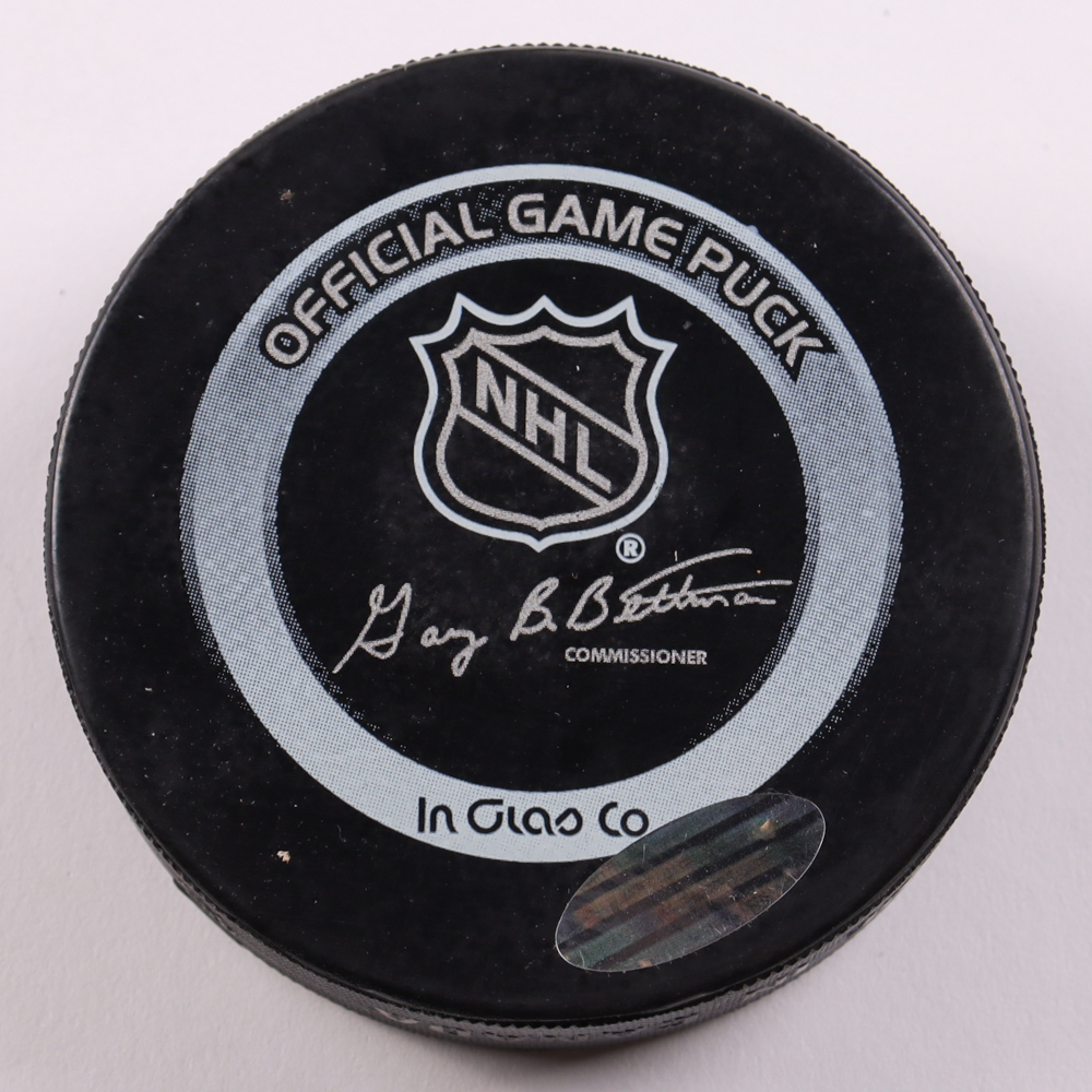 Martin Brodeur Signed 2003 Stanley Cup Champions Puck with Display Case (Steiner) at PristineAuction.com Martin Brodeur Signed 2003 Stanley Cup Champions Puck with Display Case (Steiner) at PristineAuction.com