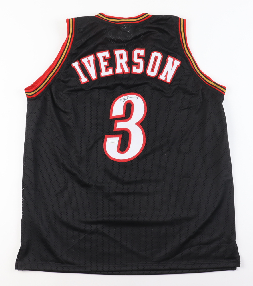 Allen Iverson Signed Jersey (JSA) at PristineAuction.com Allen Iverson Signed Jersey (JSA) at PristineAuction.com