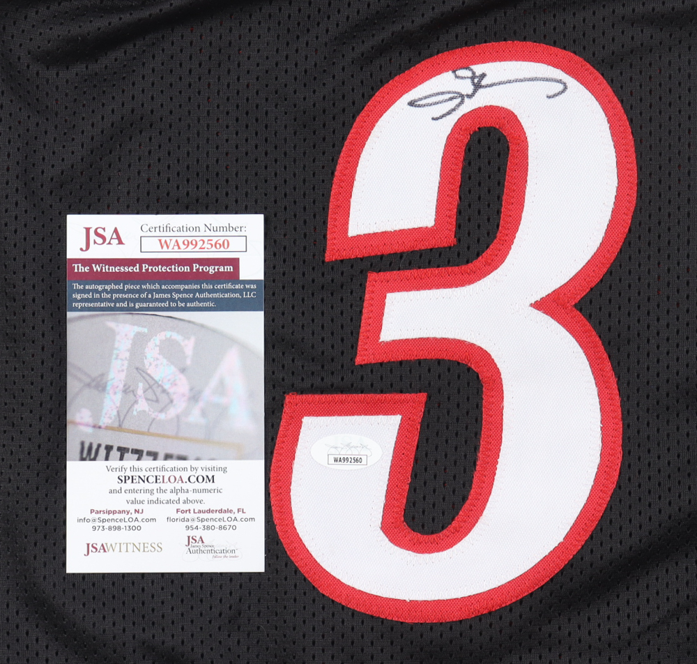 Allen Iverson Signed Jersey (JSA) at PristineAuction.com Allen Iverson Signed Jersey (JSA) at PristineAuction.com