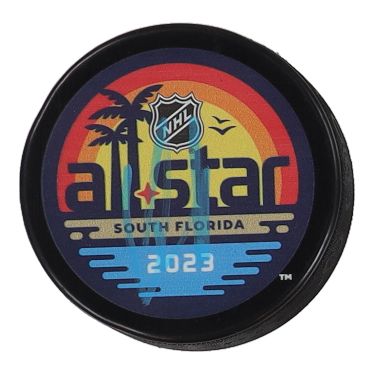 Aleksander Barkov Signed 2023 All-Star Game Hockey Puck (JSA) at PristineAuction.com Aleksander Barkov Signed 2023 All-Star Game Hockey Puck (JSA) at PristineAuction.com