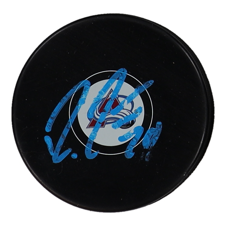 Ross Colton Signed Avalanche Logo Hockey Puck (Beckett) at PristineAuction.com Ross Colton Signed Avalanche Logo Hockey Puck (Beckett) at PristineAuction.com