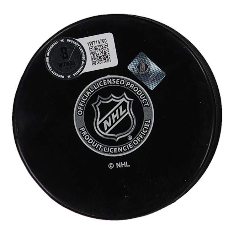 Ross Colton Signed Avalanche Logo Hockey Puck (Beckett) at PristineAuction.com Ross Colton Signed Avalanche Logo Hockey Puck (Beckett) at PristineAuction.com