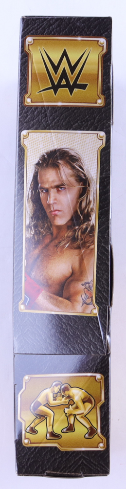 Shawn Michaels Signed WWE Defining Moments Action Figure Inscribed "HBK" (Beckett) at PristineAuction.com Shawn Michaels Signed WWE Defining Moments Action Figure Inscribed "HBK" (Beckett) at PristineAuction.com