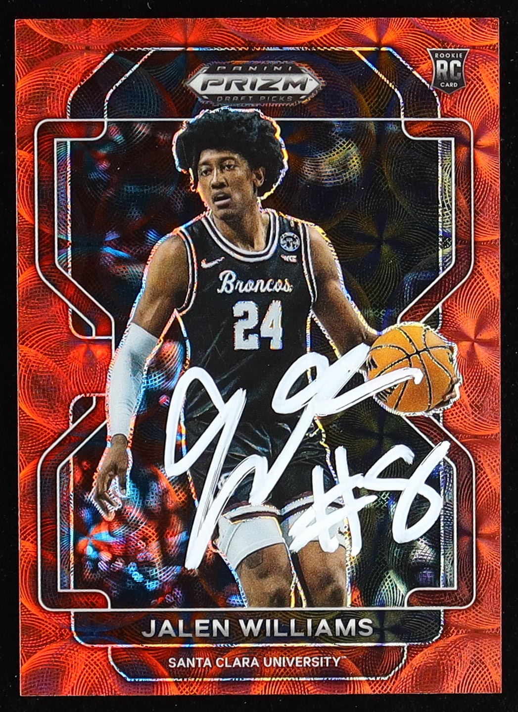 Jalen Williams Signed 2022-23 Panini Prizm Draft Picks Prizms Choice Red #84 RC #78/88 (PSA) at PristineAuction.com Jalen Williams Signed 2022-23 Panini Prizm Draft Picks Prizms Choice Red #84 RC #78/88 (PSA) at PristineAuction.com