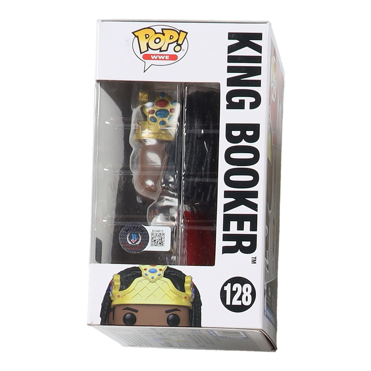 Booker T Signed WWE #128 Funko Pop! Vinyl Figure (Beckett) at PristineAuction.com Booker T Signed WWE #128 Funko Pop! Vinyl Figure (Beckett) at PristineAuction.com