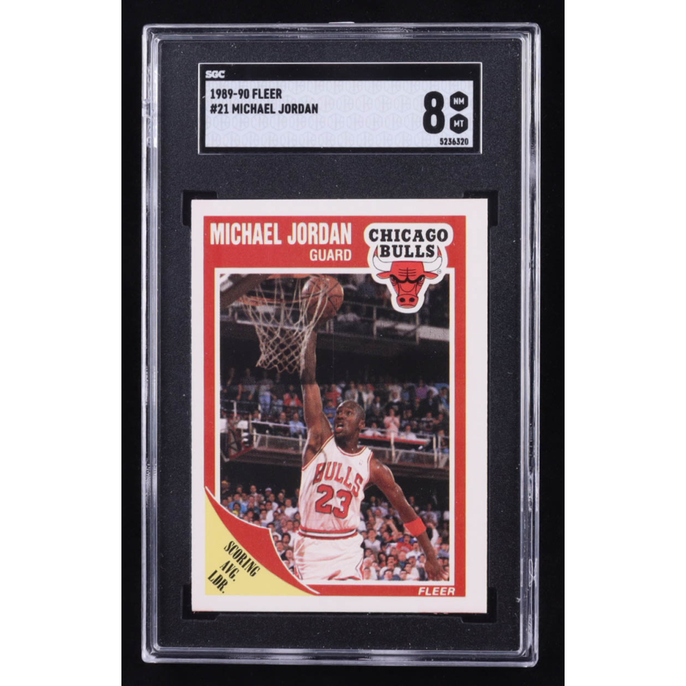fleer michael jordan 1989
