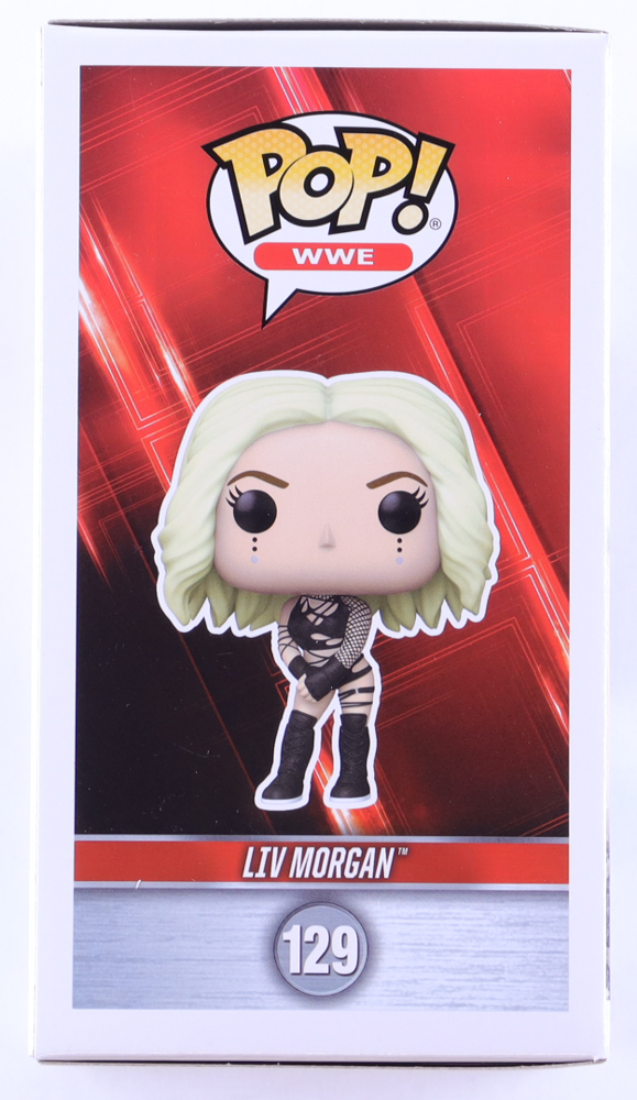 Liv Morgan Signed "WWE" #129 Funko Pop! Vinyl Figure (Beckett) at PristineAuction.com Liv Morgan Signed "WWE" #129 Funko Pop! Vinyl Figure (Beckett) at PristineAuction.com