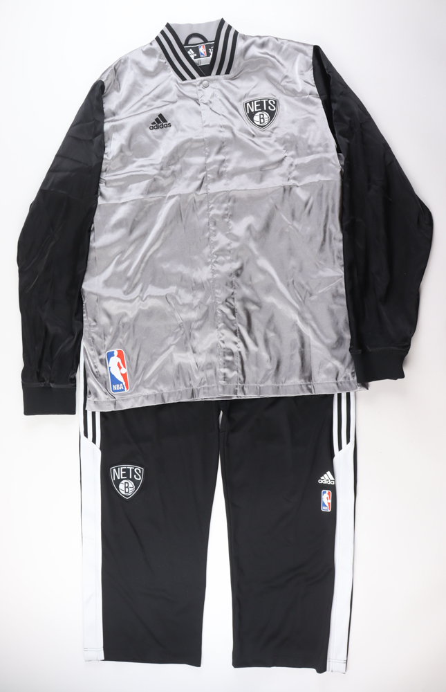 Brook Lopez Game-Used Nets Warm-Up Set (Steiner & Fanatics) at PristineAuction.com Brook Lopez Game-Used Nets Warm-Up Set (Steiner & Fanatics) at PristineAuction.com