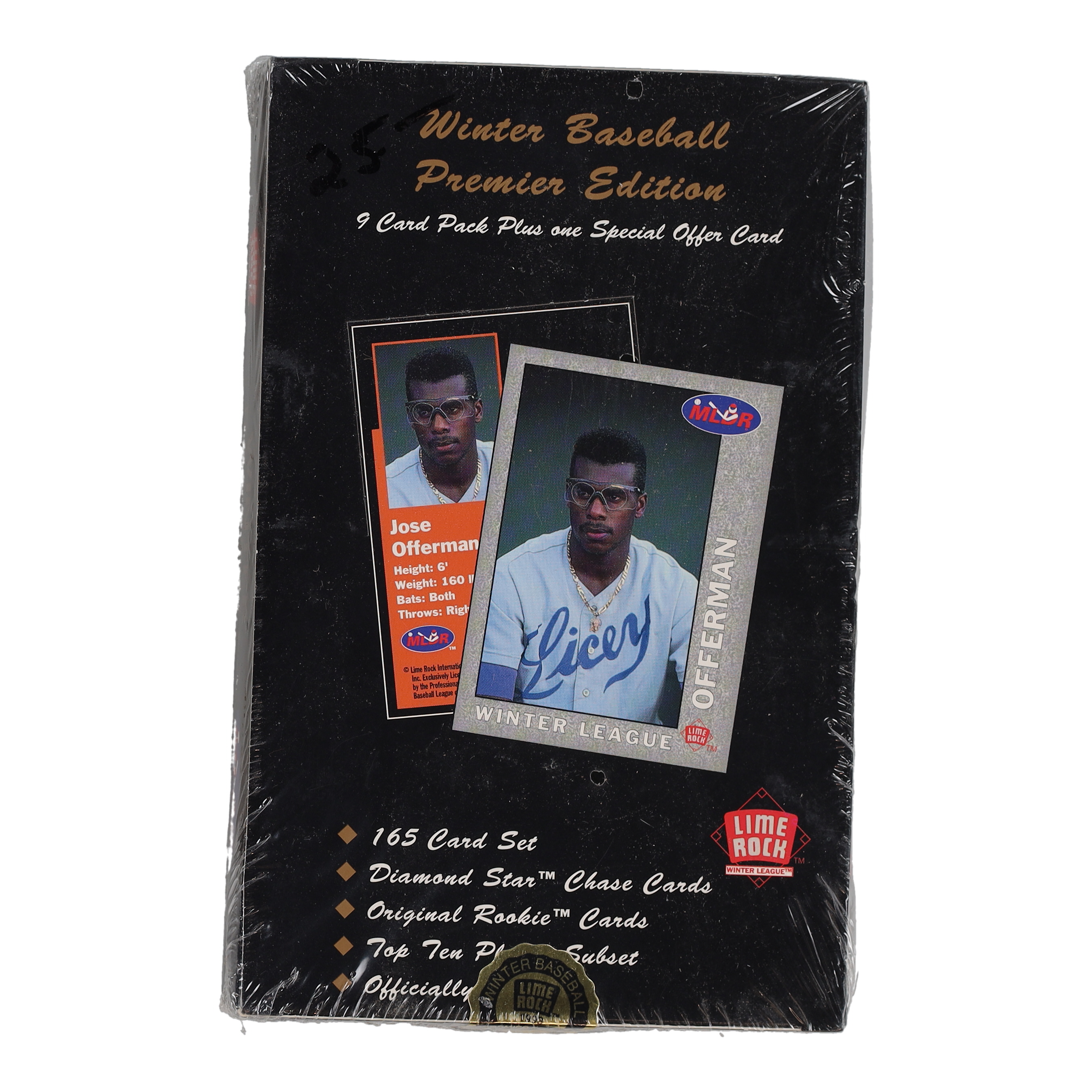 1993 Lime Rock Winter Baseball Wax Box at PristineAuction.com 1993 Lime Rock Winter Baseball Wax Box at PristineAuction.com