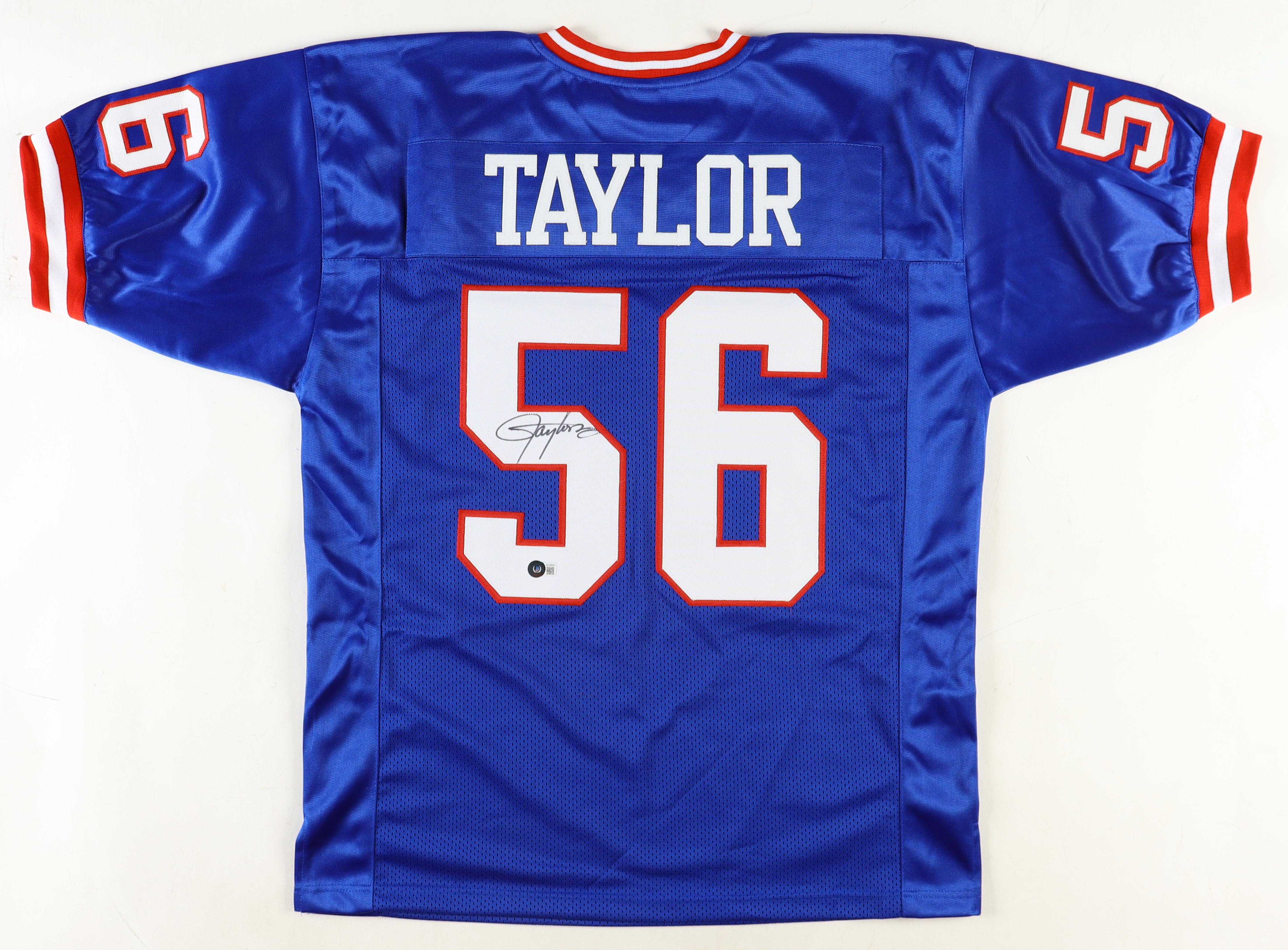 Lawrence Taylor Signed Giants Jersey (Beckett) at PristineAuction.com Lawrence Taylor Signed Giants Jersey (Beckett) at PristineAuction.com