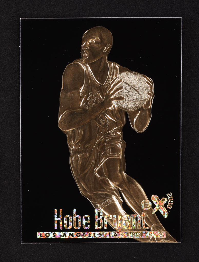 Kobe Bryant 1996-97 Skybox EX-2000 Black 23Kt Gold RC at PristineAuction.com Kobe Bryant 1996-97 Skybox EX-2000 Black 23Kt Gold RC at PristineAuction.com