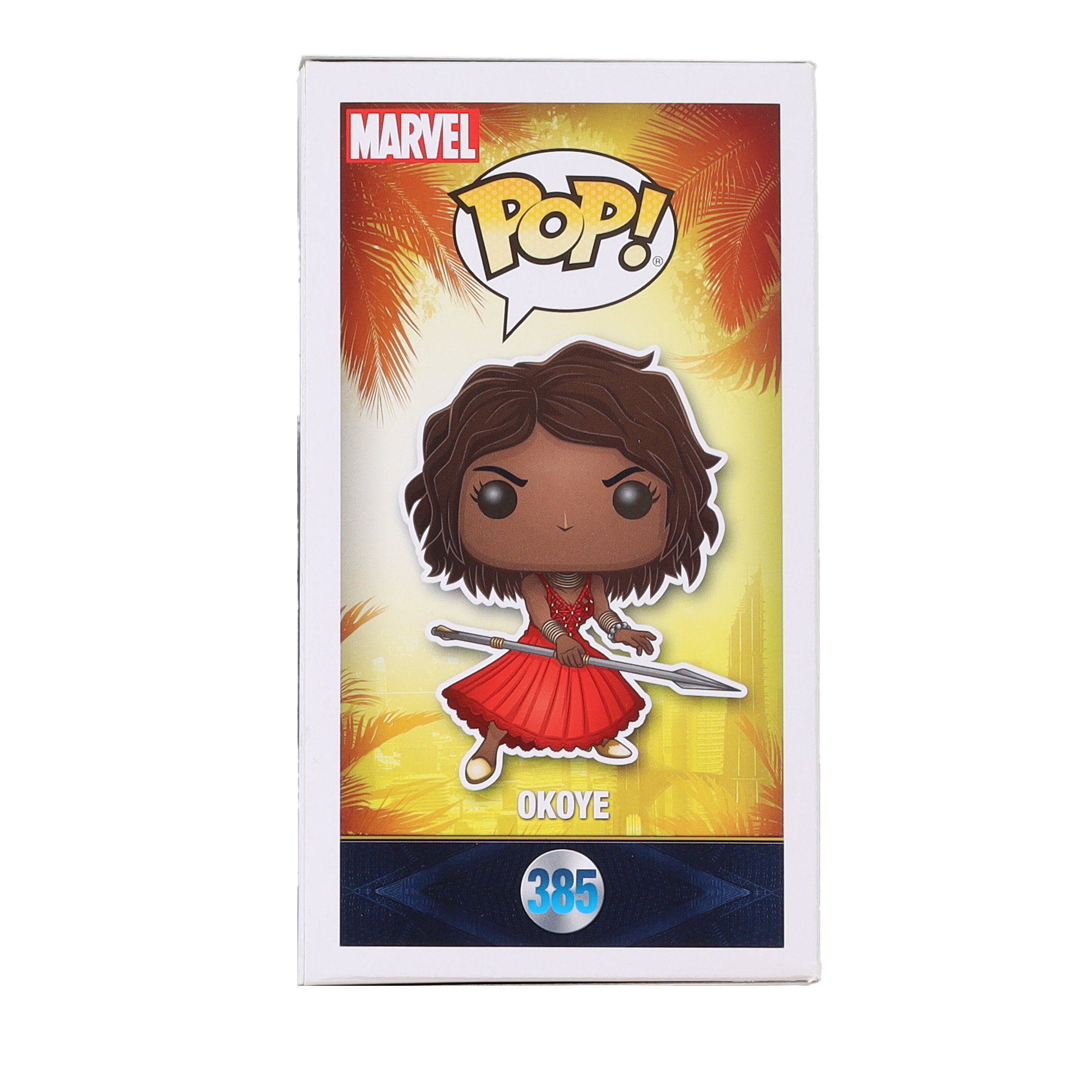 Danai Gurira Signed "Black Panther: Wakanda Forever" #385 Okoye Funko Pop! Vinyl Figure (Beckett) at PristineAuction.com Danai Gurira Signed "Black Panther: Wakanda Forever" #385 Okoye Funko Pop! Vinyl Figure (Beckett) at PristineAuction.com