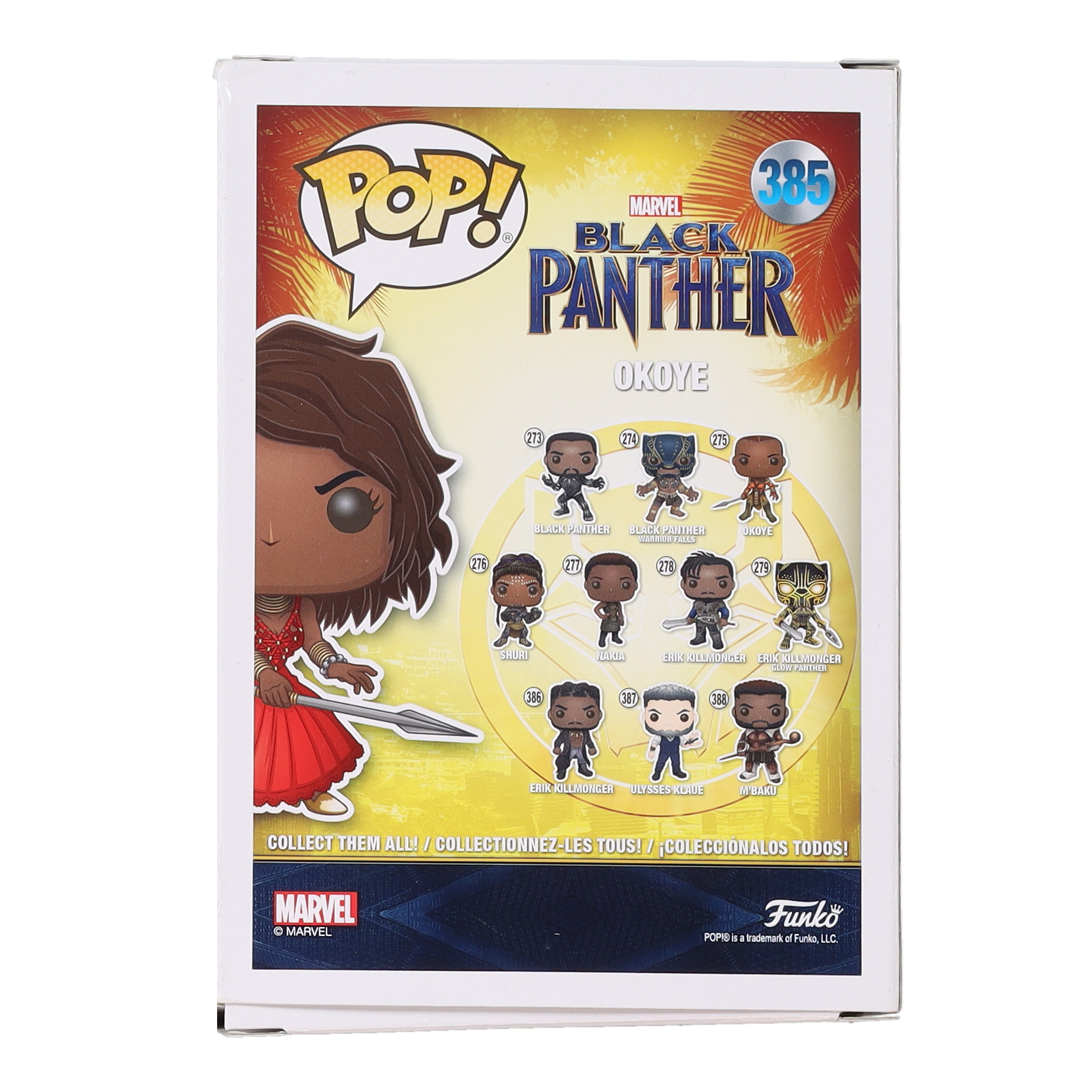 Danai Gurira Signed "Black Panther: Wakanda Forever" #385 Okoye Funko Pop! Vinyl Figure (Beckett) at PristineAuction.com Danai Gurira Signed "Black Panther: Wakanda Forever" #385 Okoye Funko Pop! Vinyl Figure (Beckett) at PristineAuction.com