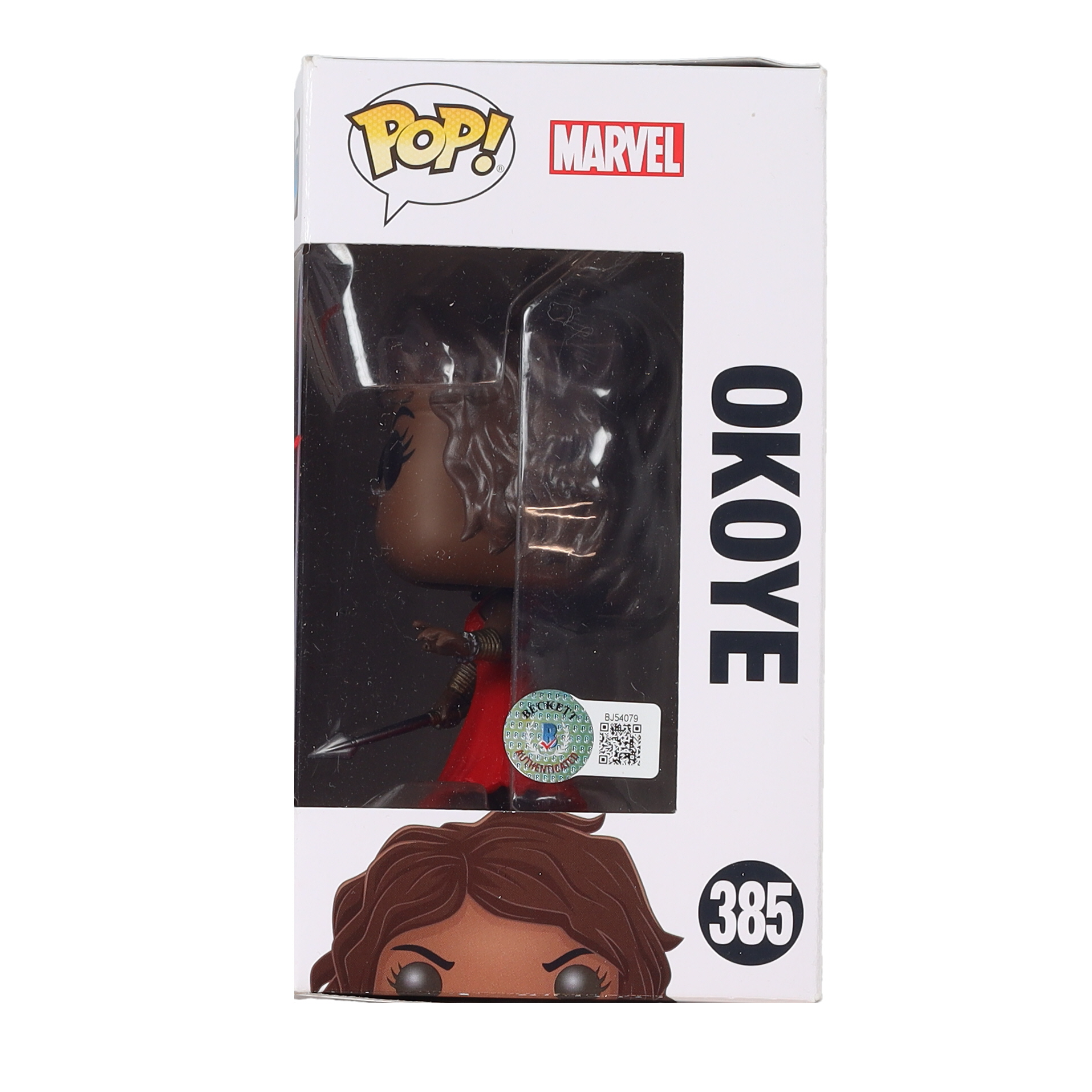 Danai Gurira Signed "Black Panther: Wakanda Forever" #385 Okoye Funko Pop! Vinyl Figure (Beckett) at PristineAuction.com Danai Gurira Signed "Black Panther: Wakanda Forever" #385 Okoye Funko Pop! Vinyl Figure (Beckett) at PristineAuction.com
