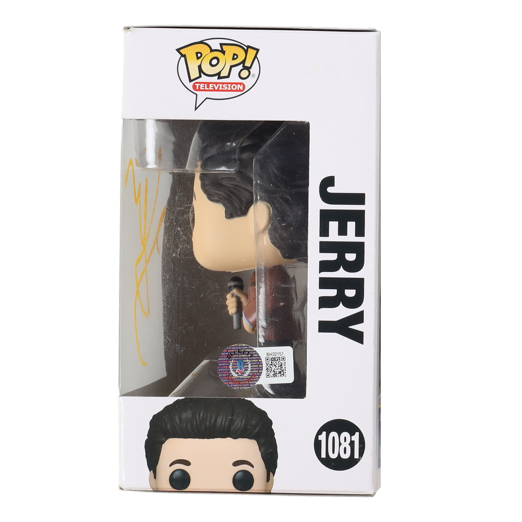 Jerry Seinfeld Signed "Seinfeld" #1081 Jerry Funko Pop! Vinyl Figure (Beckett) at PristineAuction.com Jerry Seinfeld Signed "Seinfeld" #1081 Jerry Funko Pop! Vinyl Figure (Beckett) at PristineAuction.com