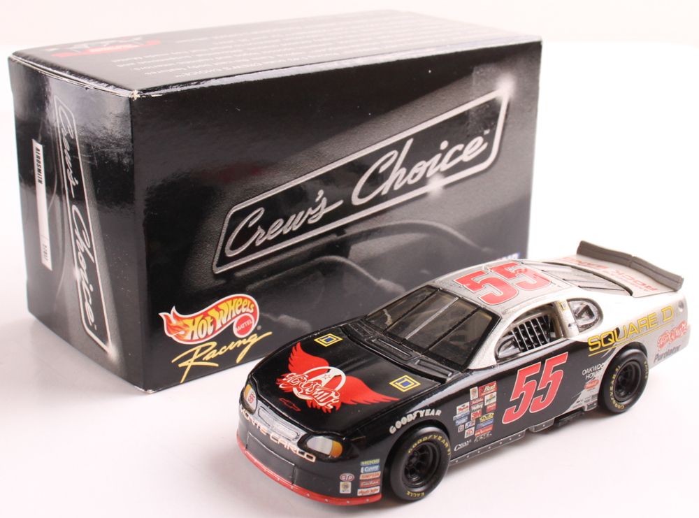 Kenny Wallace 1999 Aerosmith/Square D #27017 Hot Wheels Crew's Choice 1:43 Diecast Car at PristineAuction.com Kenny Wallace 1999 Aerosmith/Square D #27017 Hot Wheels Crew's Choice 1:43 Diecast Car at PristineAuction.com