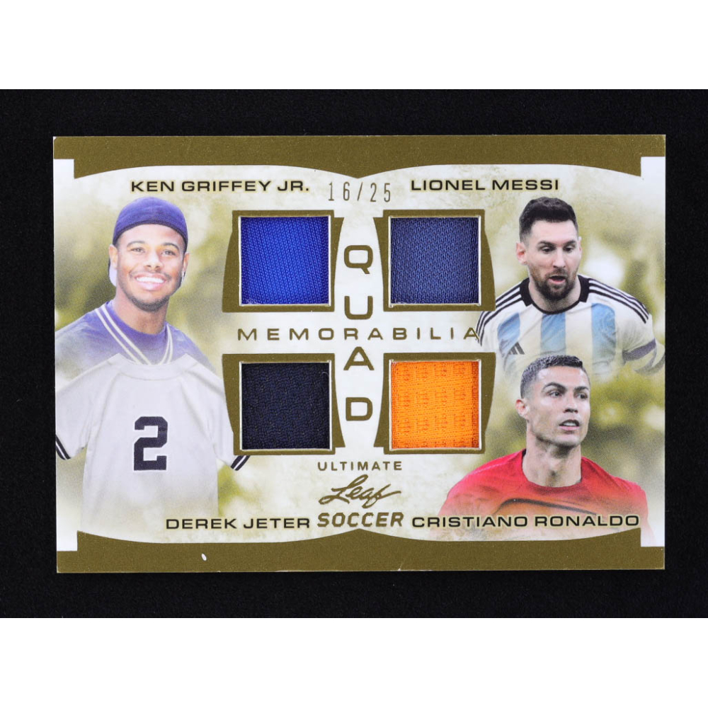 LIONEL MESSI CRISTIANO Ronaldo 2022 Leaf Legends Exclusive Edition LIONEL MESSI CRISTIANO Ronaldo 2022 Leaf Legends Exclusive Edition