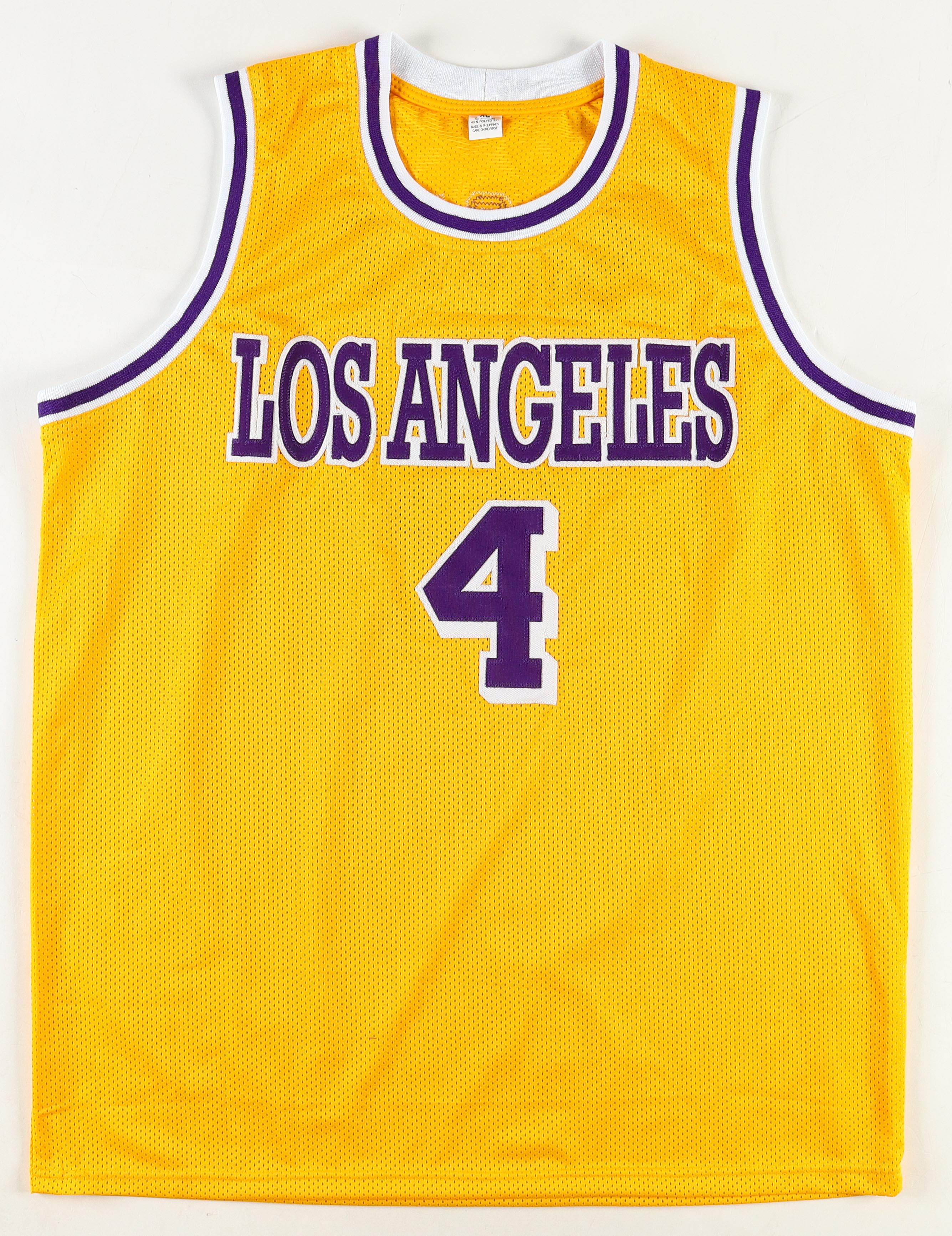 Byron Scott Signed Jersey Inscribed "3x NBA Champ" (Beckett) at PristineAuction.com Byron Scott Signed Jersey Inscribed "3x NBA Champ" (Beckett) at PristineAuction.com