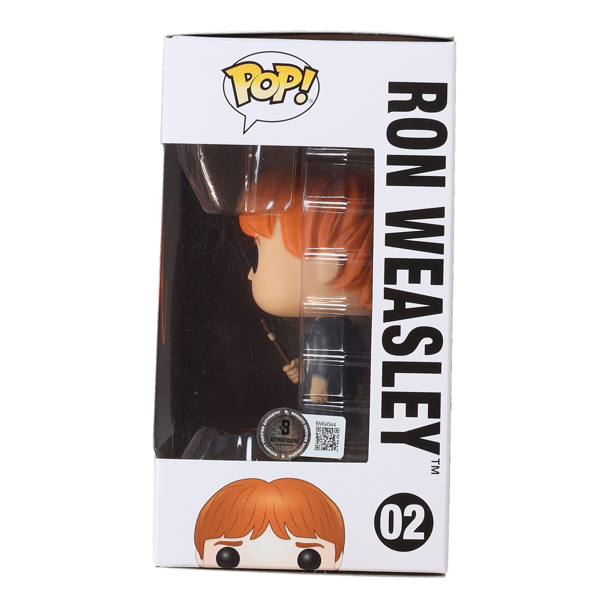 Rupert Grint Signed "Harry Potter" #02 Ron Weasley Funko Pop! Vinyl Figure (Beckett) at PristineAuction.com Rupert Grint Signed "Harry Potter" #02 Ron Weasley Funko Pop! Vinyl Figure (Beckett) at PristineAuction.com