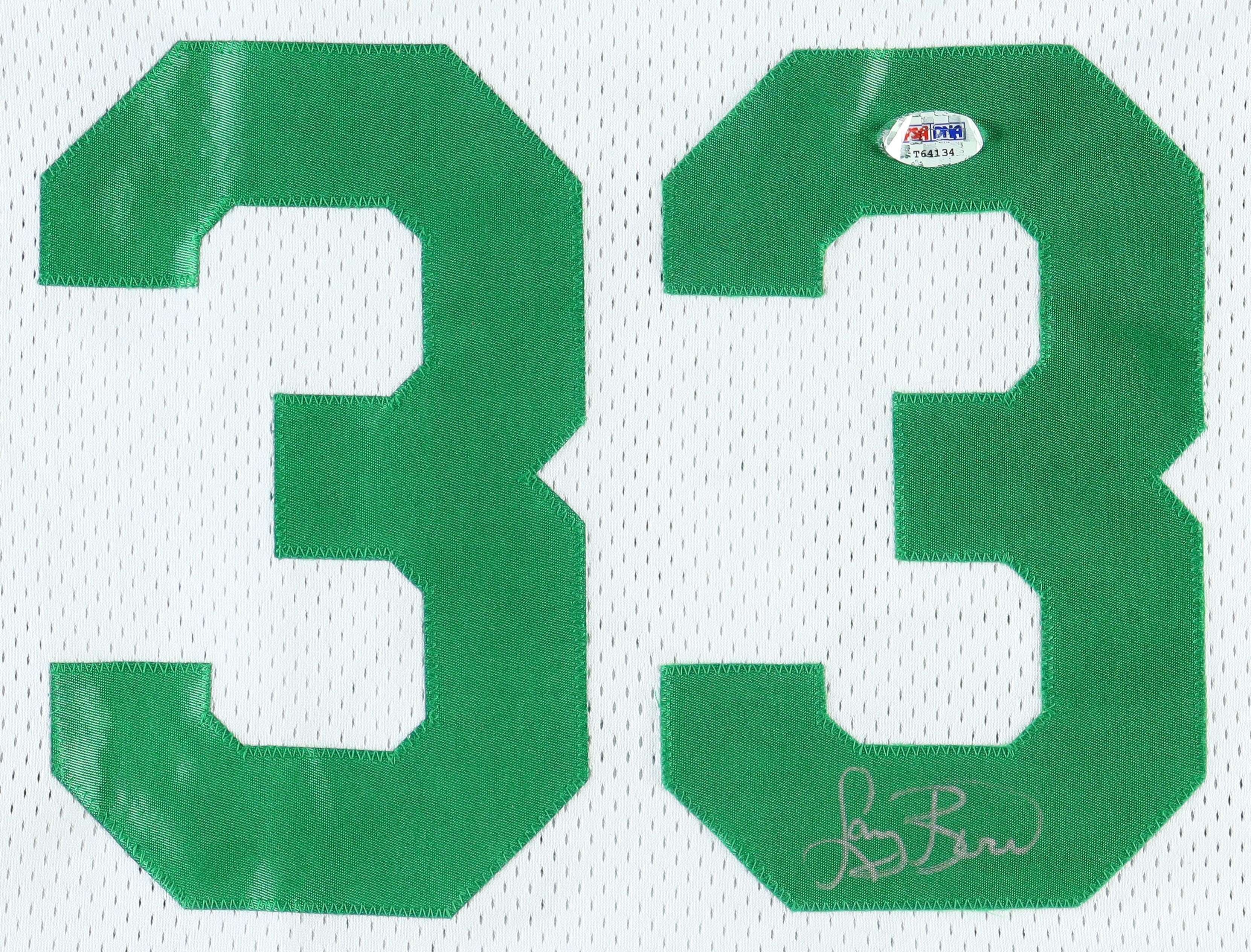 Larry Bird Signed Custom Framed Jersey Display (Beckett & PSA) at PristineAuction.com Larry Bird Signed Custom Framed Jersey Display (Beckett & PSA) at PristineAuction.com