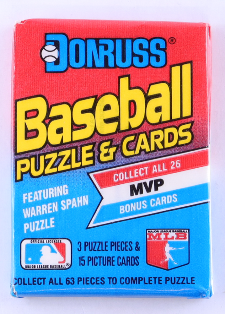 1989 Donruss Baseball Wax Box with (36) Packs at PristineAuction.com 1989 Donruss Baseball Wax Box with (36) Packs at PristineAuction.com