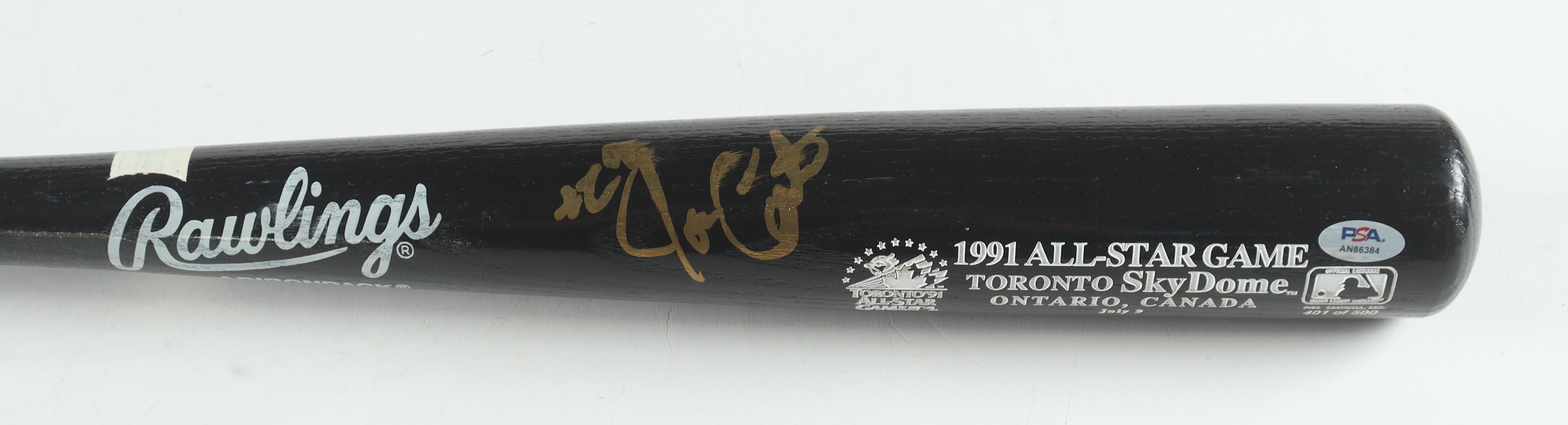 Joe Carter Signed Rawlings 1991 Toronto All-Star Game LE Baseball Bat (PSA) at PristineAuction.com Joe Carter Signed Rawlings 1991 Toronto All-Star Game LE Baseball Bat (PSA) at PristineAuction.com