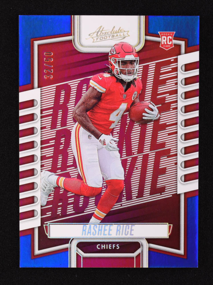 Rashee Rice 2023 Absolute Spectrum Blue #120 RC #32/50