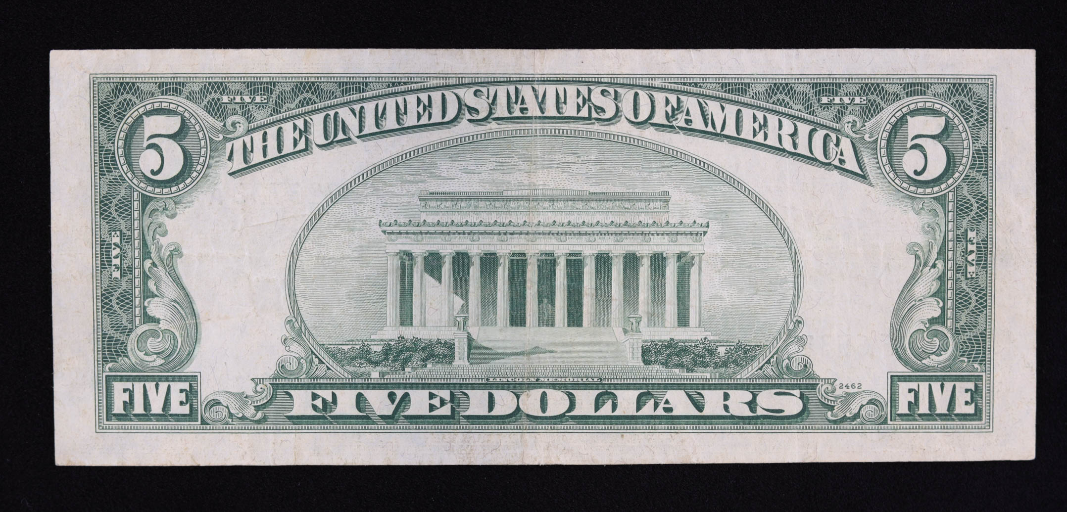 1953-A United States Silver Certificate $5 Five Dollar Bank Note at PristineAuction.com 1953-A United States Silver Certificate $5 Five Dollar Bank Note at PristineAuction.com