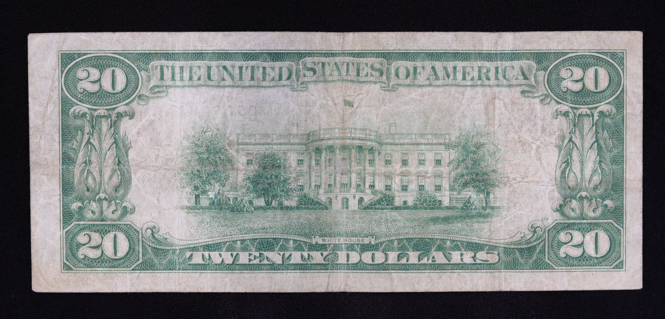 1934-A United States Federal Reserve Note $20 Twenty Dollar Bank Note at PristineAuction.com 1934-A United States Federal Reserve Note $20 Twenty Dollar Bank Note at PristineAuction.com