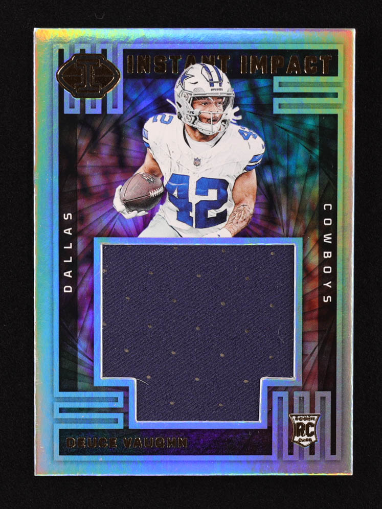 Deuce Vaughn 2023 Panini Illusions Instant Impact #9 RC at PristineAuction.com Deuce Vaughn 2023 Panini Illusions Instant Impact #9 RC at PristineAuction.com