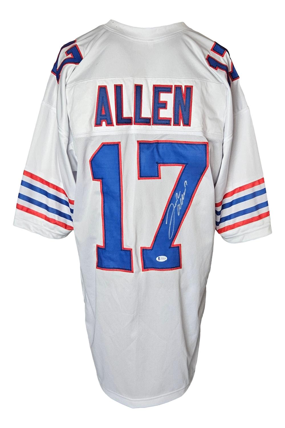 Josh Allen Signed Jersey (Beckett) at PristineAuction.com Josh Allen Signed Jersey (Beckett) at PristineAuction.com
