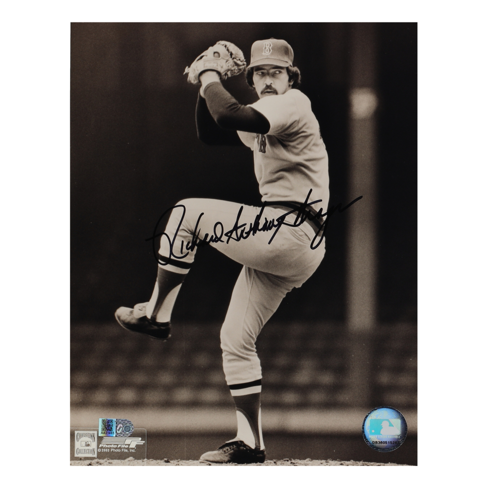 Richard Anthony Drago Signed Red Sox 8x10 Photo (AIV) Pristine Auction