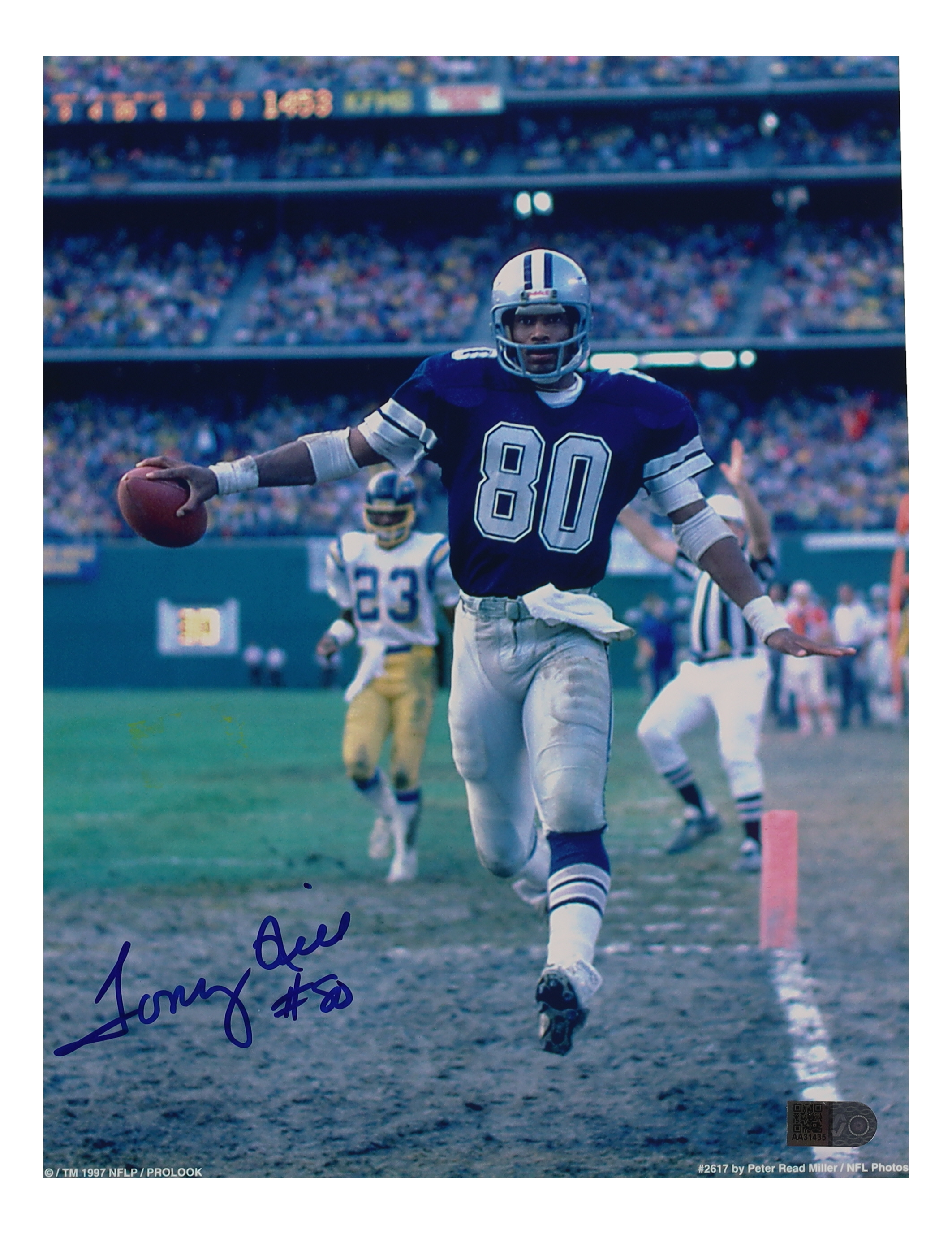 Tony Hill Signed Cowboys 8x10 Photo (AIV) at PristineAuction.com Tony Hill Signed Cowboys 8x10 Photo (AIV) at PristineAuction.com